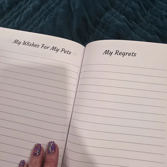 Floral End of Life Organizer Planner - Picture 7 of 11